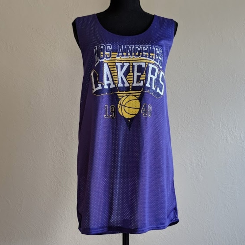 NWOT LOS ANGELES LAKERS 1948 SLEEVELESS JERSEY